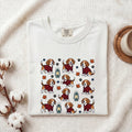 Beagle Pet Shirt Dog Harvest Gift Women Animated Tee Hound T-Shirt Dog Fan Cartoon Tshirt Autumn Graphic Classic Checkered Shirt Tshirt