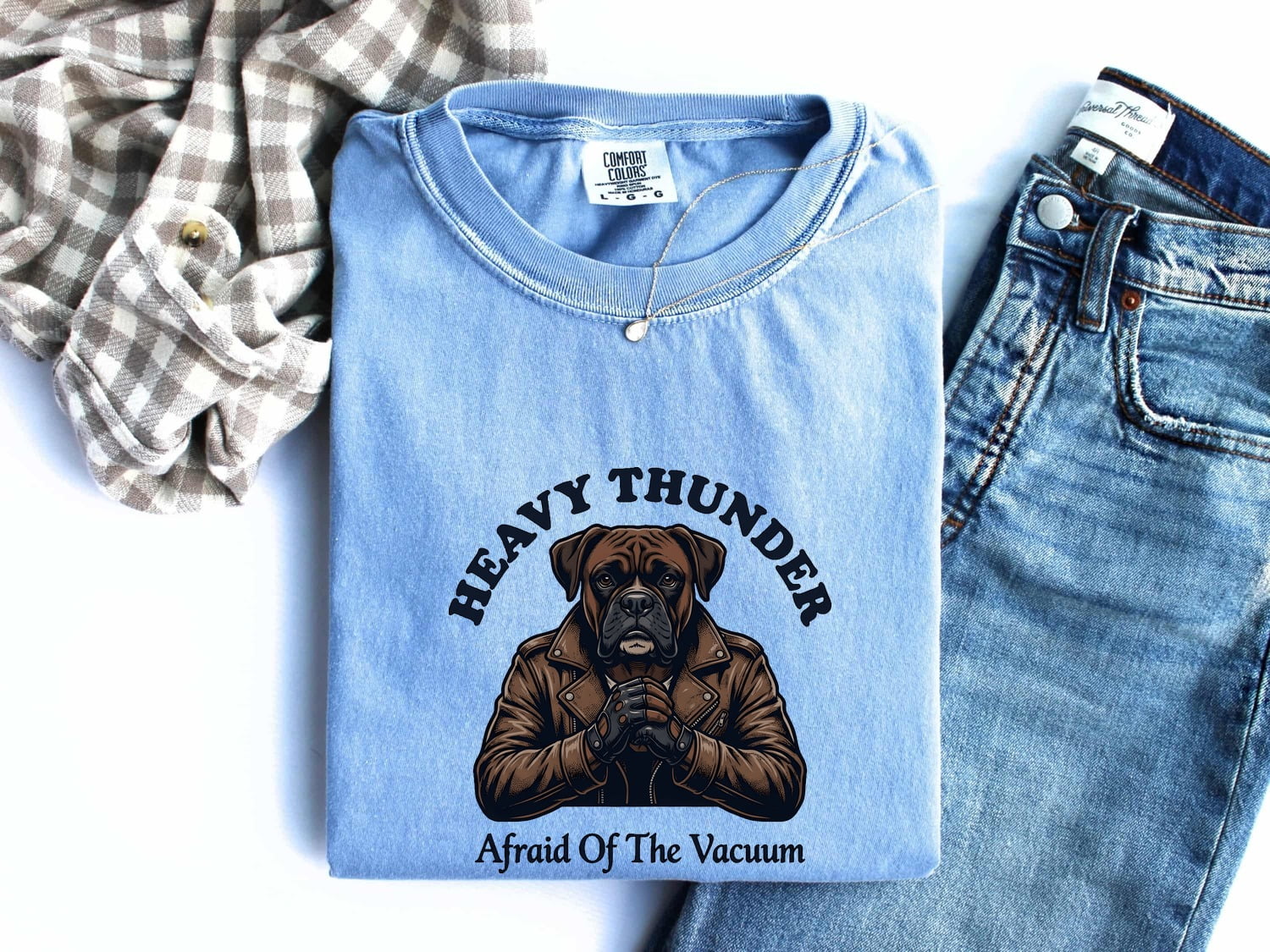 Boxer Pet Shirt Dog Satire Gift Women Distressed Tee Boxer Dog T-Shirt Dog Fan Vintage Tshirt Parody Graphic Retro Design Leather Coat