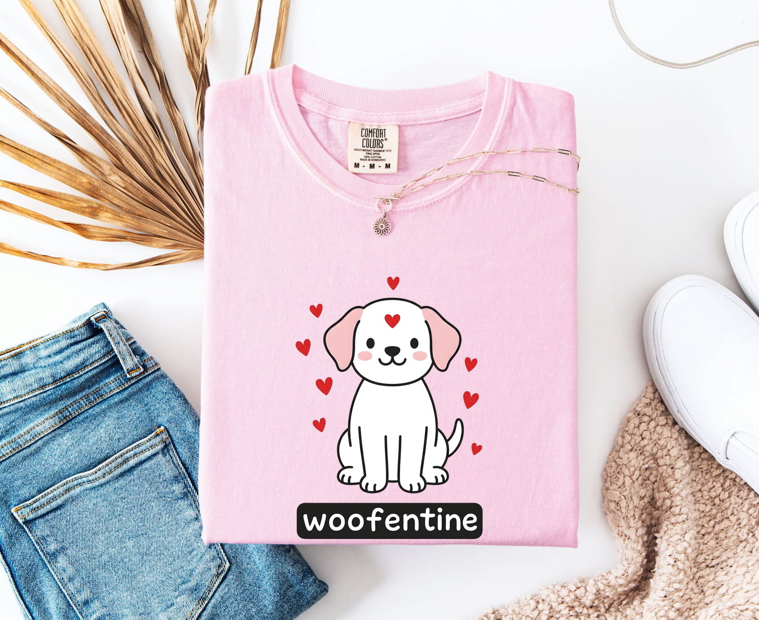 Adorable Puppy Shirt Valentine Pet Gift Women Chibi Tee Dog T-Shirt Cupid Fan Cartoon Tshirt Animal Graphic Comic Love Symbols Tshirt