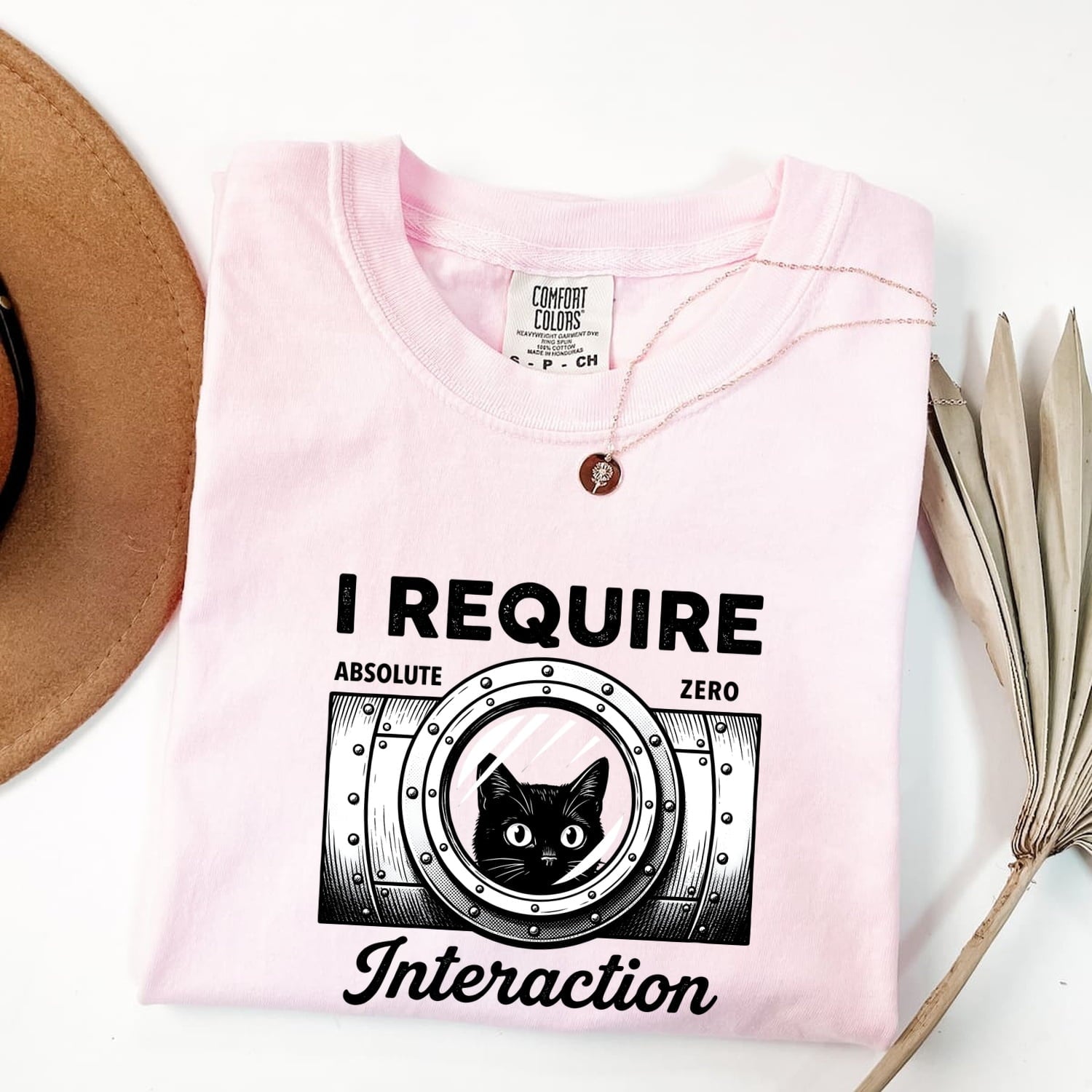 Black Cat Shirt Cat Mood Gift Women Cartoon Tee Kitty T-Shirt Cat Fan Feline Tshirt Emotional Graphic Minimalist Circle Tshirt