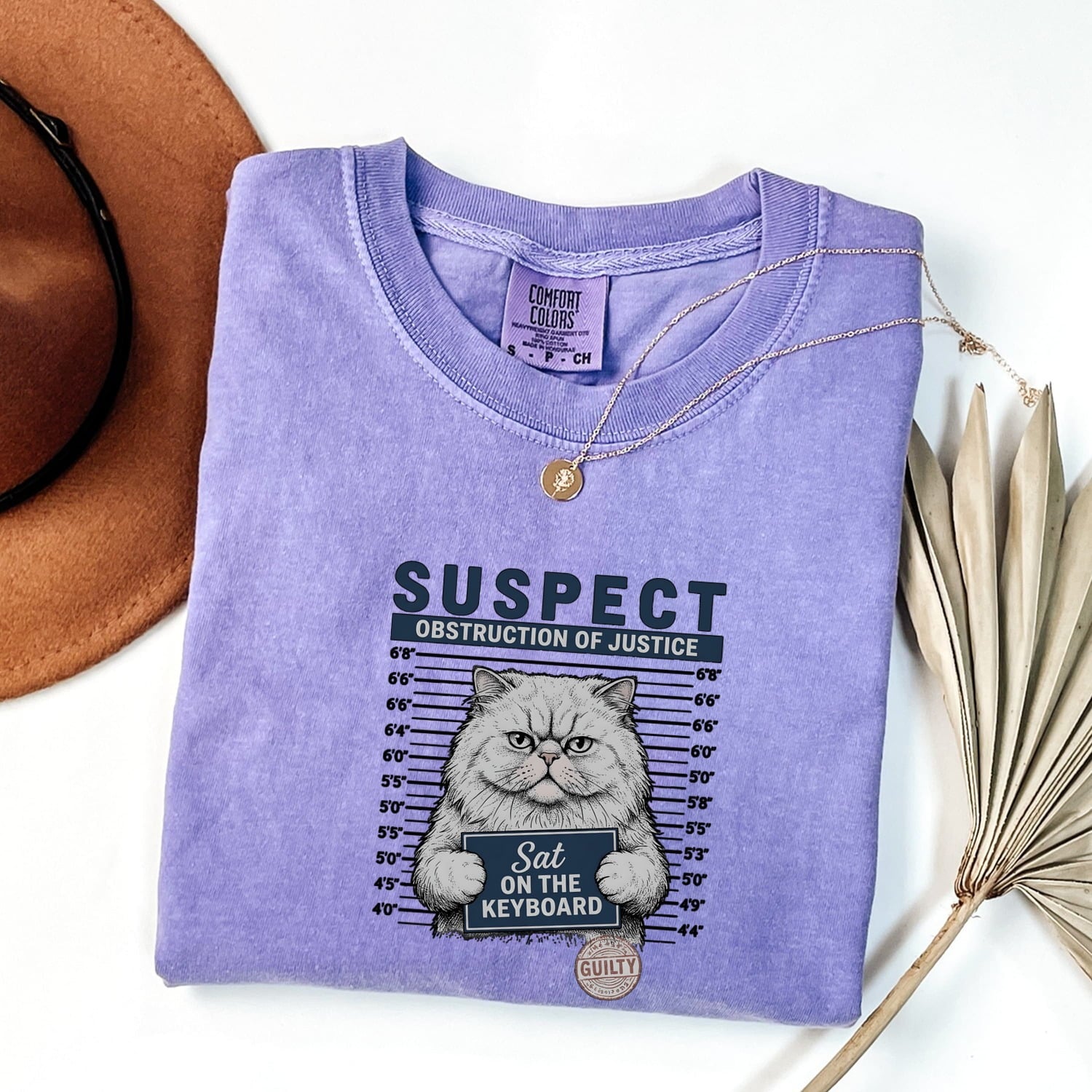 Grumpy Cat Mugshot Shirt Cat Humor Gift Women Hand Drawn Tee Mugshot T-Shirt Cat Fan Feline Tshirt Funny Graphic Vintage Police Lineup