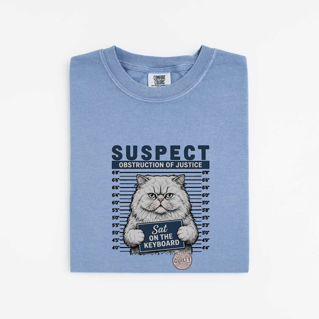 Grumpy Cat Mugshot Shirt Cat Humor Gift Women Hand Drawn Tee Mugshot T-Shirt Cat Fan Feline Tshirt Funny Graphic Vintage Police Lineup