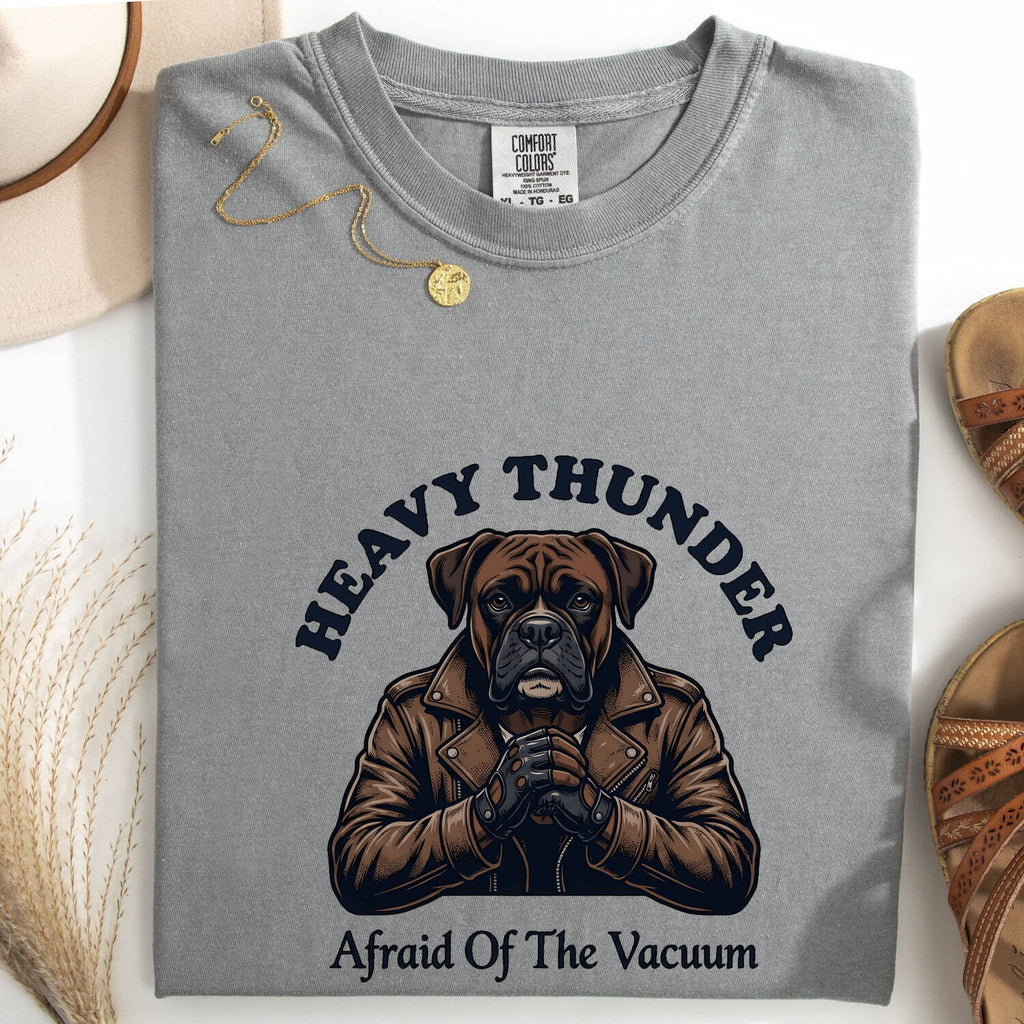 Boxer Pet Shirt Dog Satire Gift Women Distressed Tee Boxer Dog T-Shirt Dog Fan Vintage Tshirt Parody Graphic Retro Design Leather Coat