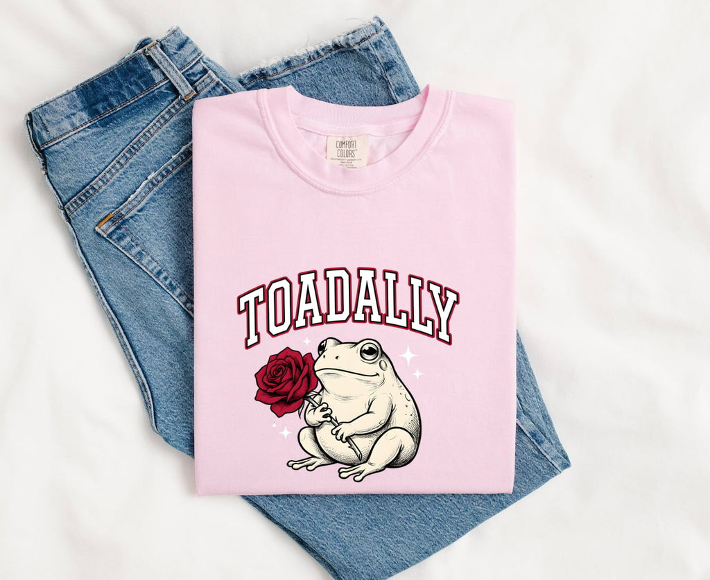 Frog Rose Shirt St. Valentines Day Pet Gift Women Sketch Tee Toad T-Shirt Valentine Fan Drawing Tshirt Old School Twinkles Tshirt