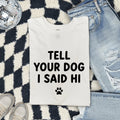 Paw Print Shirt Dog Animal Gift Women Playful Tee Footprint T-Shirt Dog Fan Paw Graphic Tshirt Minimalist Pet Humor Tshirt