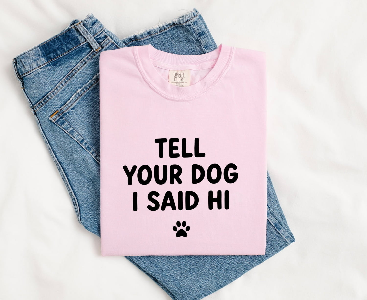 Paw Print Shirt Dog Animal Gift Women Playful Tee Footprint T-Shirt Dog Fan Paw Graphic Tshirt Minimalist Pet Humor Tshirt
