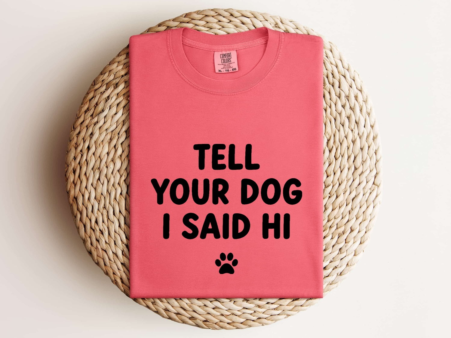 Paw Print Shirt Dog Animal Gift Women Playful Tee Footprint T-Shirt Dog Fan Paw Graphic Tshirt Minimalist Pet Humor Tshirt