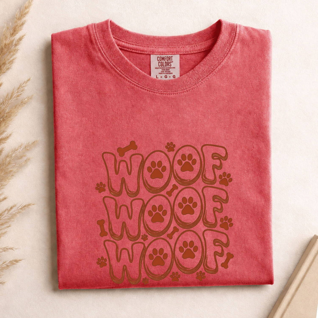Canine Paw Print Shirt St. Valentine's Day Animal Gift Women Charming Tee Dog Paw T-Shirt Valentine Fan Cute Graphic Pet Illustration