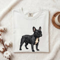 French Bulldog Shirt Dog Fauna Gift Women Detailed Tee Bulldog T-Shirt Dog Fan Animal Graphic Design Clean Canine Tshirt