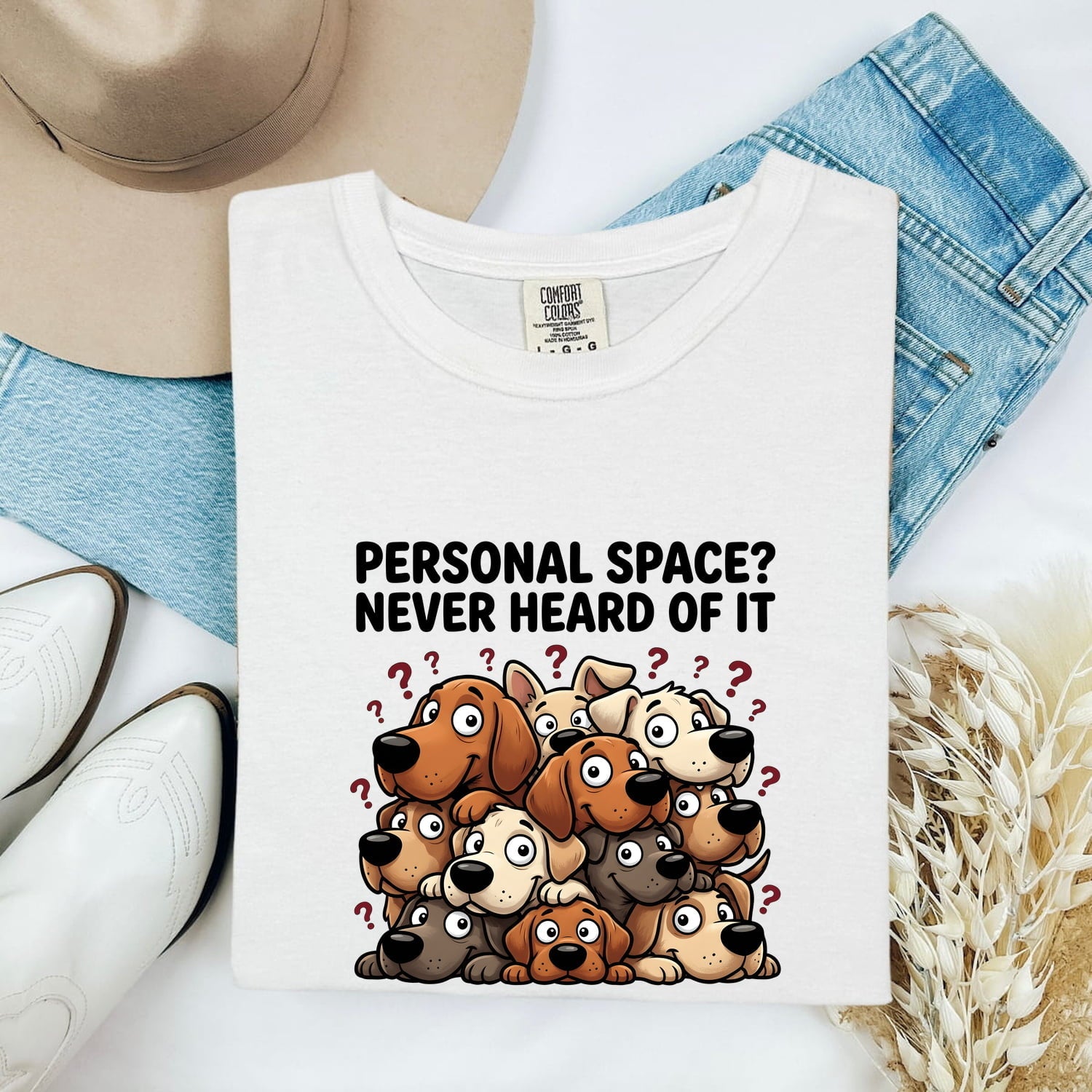 Dog Group Shirt Dog Satire Gift Women Caricature Tee Pack T-Shirt Dog Fan Cartoon Tshirt Parody Graphic Line Art Marks Tshirt