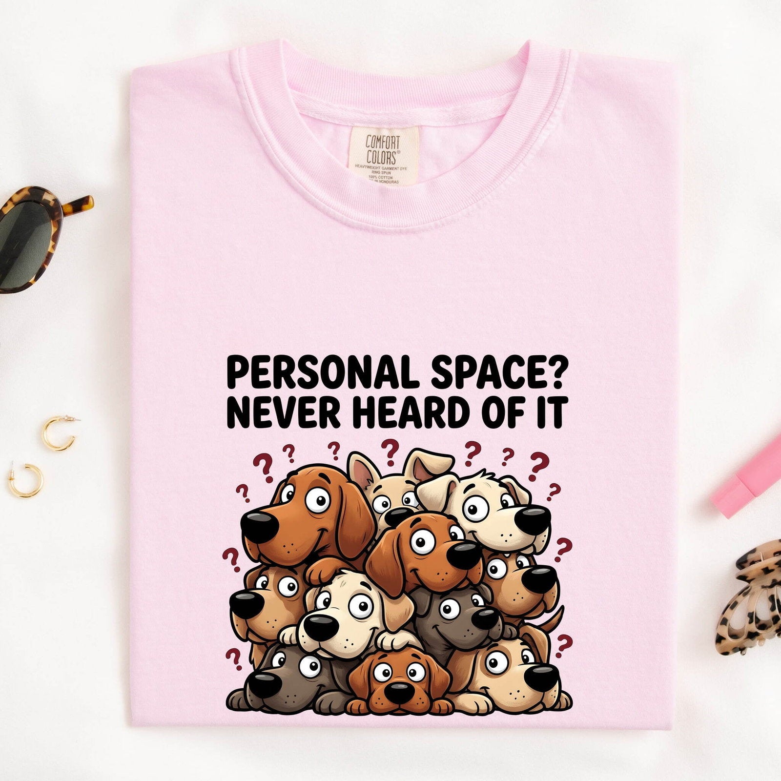 Dog Group Shirt Dog Satire Gift Women Caricature Tee Pack T-Shirt Dog Fan Cartoon Tshirt Parody Graphic Line Art Marks Tshirt