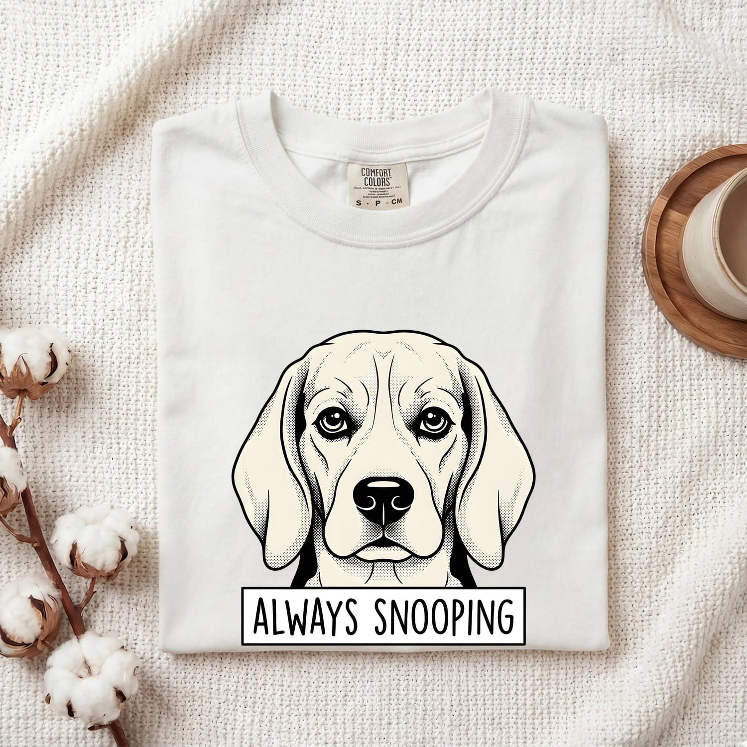 Beagle Puppy Shirt Dog Animals Gift Women Retro Tee Puppy T-Shirt Dog Fan Hound Tshirt Wildlife Graphic Sketch Text Banner Tshirt