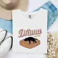 Black Cat Shirt for Women – Nostalgic Retro Humor Striped Throw Pillow Graphic Tee