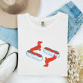 Dachshund Shirt for Women – Minimal Pop Art Eclair Pastry Wiener Dog Graphic Tee